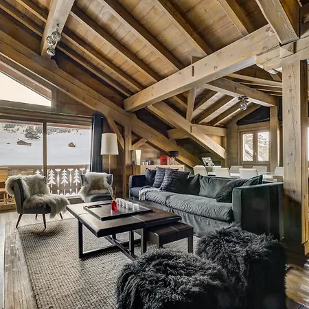 Luxurious Ski-in Ski-out Duplex On Slope * Courchevel
