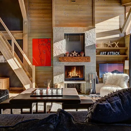 Luxurious Ski-in Ski-out Duplex On Slope Appartamento